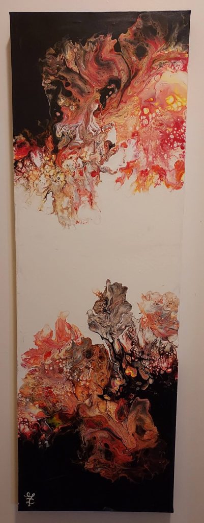 Game of Colors - Fluid Art Painting