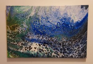 Sea Wave Flued Art